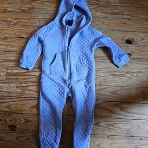 Carhartt Quilted Hooded One-Piece in Light Blue